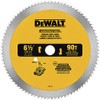 DEWALT Circular Saw Blade, 6 1/2 Inch, 90 Tooth, Vinyl