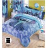 Colchas Concord Edredón Matrimonial Lavable C/fundas Stitch Azul Concord