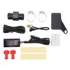 Motorcycle Digital Water Temperature Gauge Ultra Thin DC 12V LCD