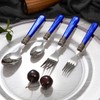 CATHYLIN 20 pieces 18/10 Stainless Steel Silverware Sets With Deep