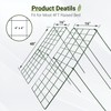 Toriexon Cucumber Trellis for Garden - 4 Pack, 48" L
