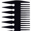 Ergonomic Wide Tooth Texture Comb for Men - Stylish Shaping