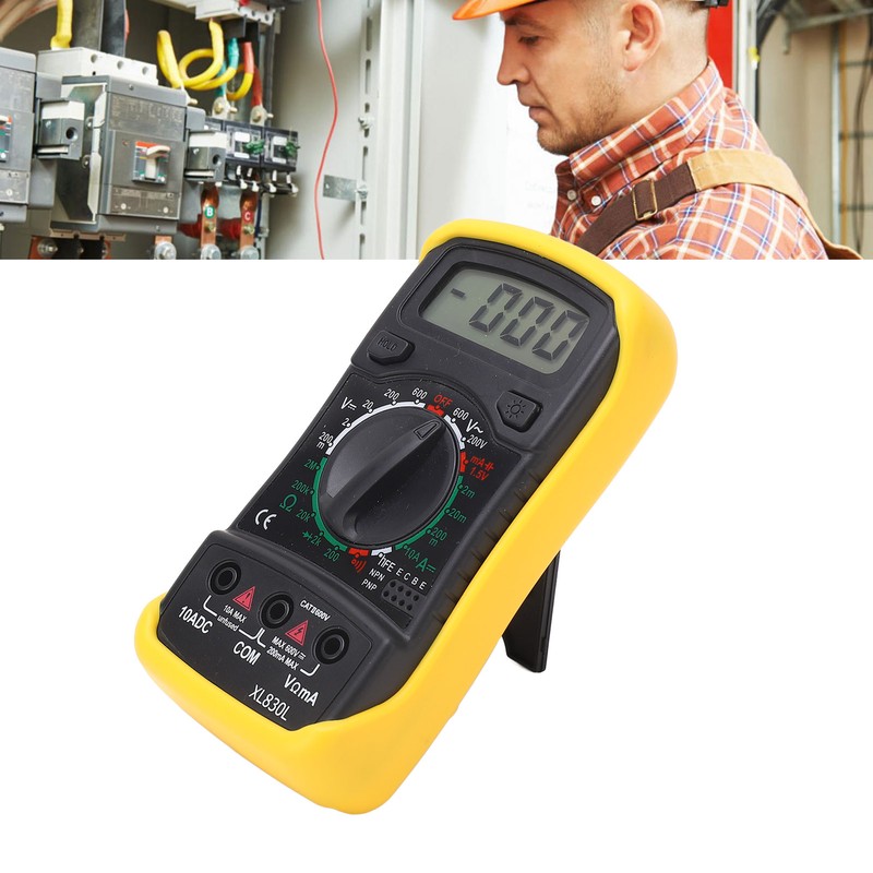 Digital Multimeter Auto Ranging High Accuracy AC DC Voltmeter Ohm