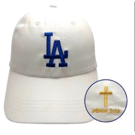 LA DODGERS  KERSHAW CHRISTIAN FAITH DAY SGA CAP