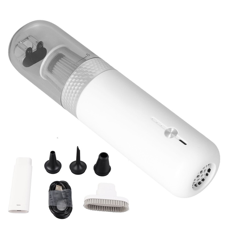 Portable Vacuum Cleaner USB Multifunctional Cordless Inflatable Pump for Air