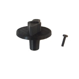 Compatible replacement knob for Genkins GK4500i watts Generator Inverter (4500 W Peak / 3800 W Rated) for the Off-Choke-Run switch selector and compatible screw - new 3d printed part