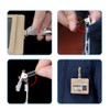 ID Card Holder - Horizontal & Vertical ID Card Case,