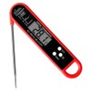 Meat Thermometer Waterproof Folding - Digital Instant Read for BBQ