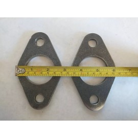 Unbranded 2 Bolt Tube Flange for 1.75" OD Round Tube (QTY: 2)
