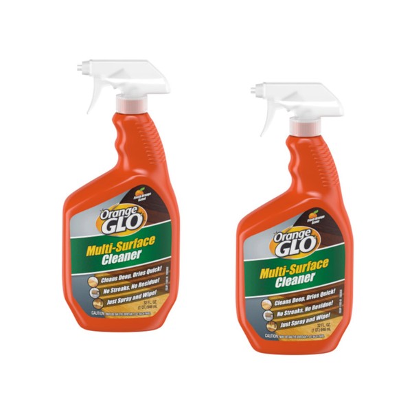 Orange Glo Hardwood Floor Everyday Cleaner Spray - Orange, 22 Fl Oz (Pack of 2)