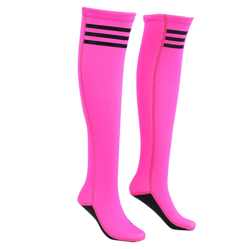 HISEA Neoprene Woman Girl Protection Long Stocking Thigh High Socks
