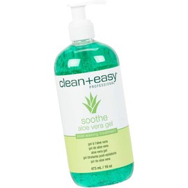 Clean + Easy Soothe Aloe Vera Gel 16oz Pump (2 Pack) 2.32pounds