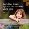 Little Green Kids Curly Hair Cream, Anti Frizz Curl Defining
