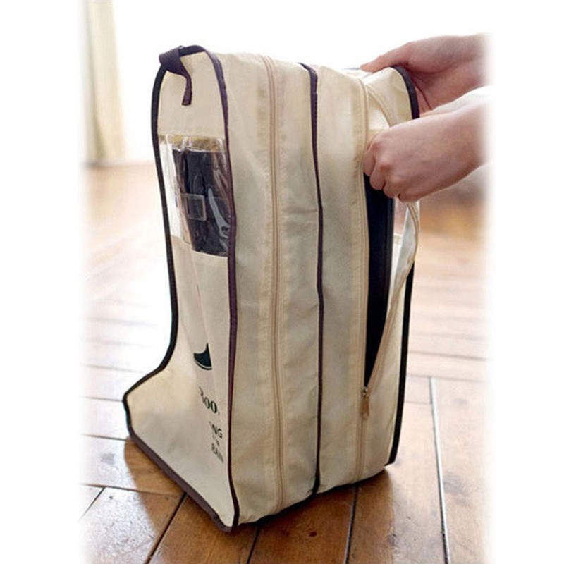 Portable Tall Boots Storage Bags|2 Packs Dust-proof Tall Boot Carry
