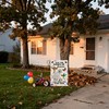 Memorial Garden Flag Remembrance Sympathy Decorations Flags for Outdoor Grave
