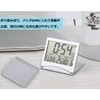 Alarm Clock, Digital Desk Clock, Capital Case Thermometer, Date and
