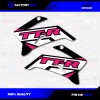 Factory EFX Black & Pink Shift Racing Graphics Kit fits