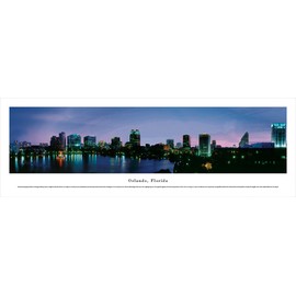 Blakeway Worldwide Panoramas Unframed Orlando, Florida-Blakeway Panoramas Skyline Posters
