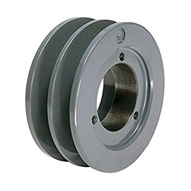 2BK34H Maurey Equivalent Double Split Taper V-Belt Pulleys, 3.55" Outside Diameter