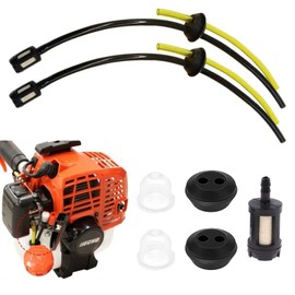 Universal Petrol Filter Kit, Petrol Hose Seal, Petrol Filter Kit, Petrol Hose Seal, 6 Pieces Fuel Filter Kit, Fuel Hose for Brush Cutter, Petrol Hose Brush Cutter Universal