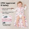 Yoofoss Baby Sleep Sack 0-6 Months 0.5 Tog Wearable Blanket