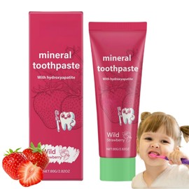 Probiotic Hydroxyapatite Toothpaste,Fruit Toothpastes,Teeth Whitening Toothpaste,Strawberry Toothpastes,Anti-Tooth Decay Care,Helps Teeth Whitening,Protect Tooth Enamel,Wild Strawberry Flavour