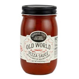 Brownwood Farms Old World Pizza Red Sauce With Malbec Wine, Gluten-Free, From the Great Lakes Region (Pizza Sauce)