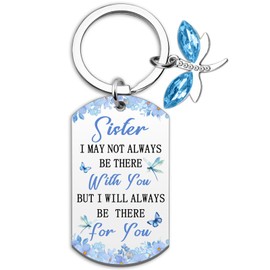 Celunux Christmas Gifts For Sisters From Sisters Adult Sister Keychain Sibling Gifts For Women Little Sis Gift From Big Sis Best Sister Ever Stockings Stuffers Dragonfly Gift For Women Friends