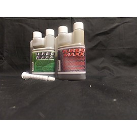 TURBO MAXX Powerstroke 8oz Best stiction Stopper + 8oz c-4 Fuel additive