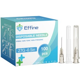 100Pack 27Ga 1/2 inch, Lab Dispensing Accessories, Measurement, Refilling Inks