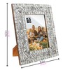 Li'Shay Silver Mosaic Picture Frame 5x7