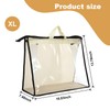 5 PCS Hanging Handbag Storage Organizer Non-Woven Transparent Dust-proof Homewares