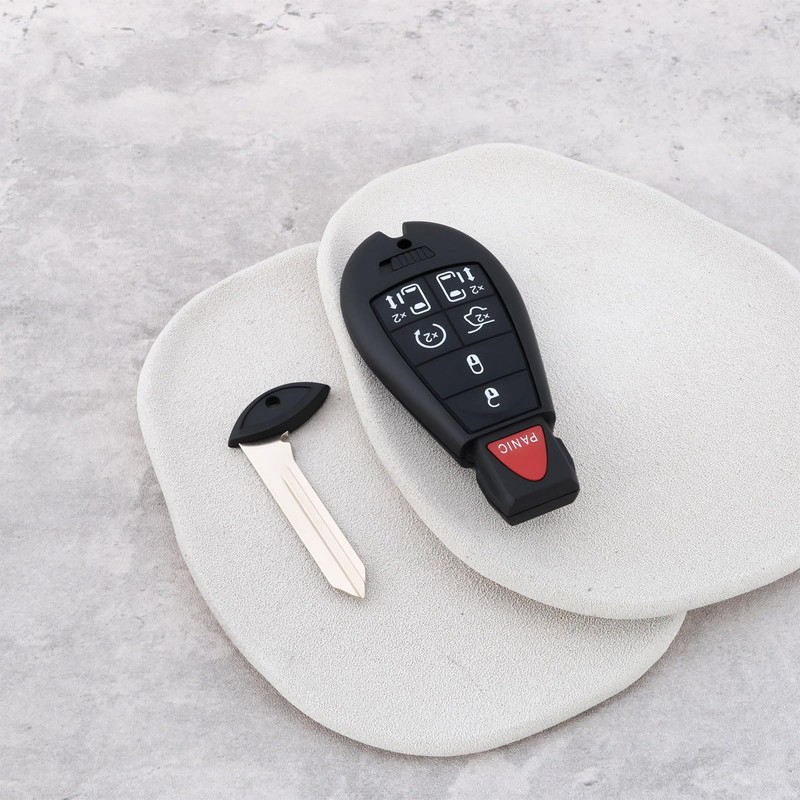 LT Easiyl 6 Button Remote Key Shell Compatible with Chrysler