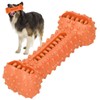 TPR Dog Teeth Cleaning Chew Toy Food Dispenser Brushing Stick