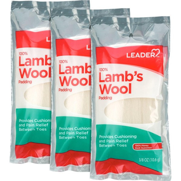 Leader LEADER 100% Lambs Wool Padding, Provides Cushioning Comfort and
