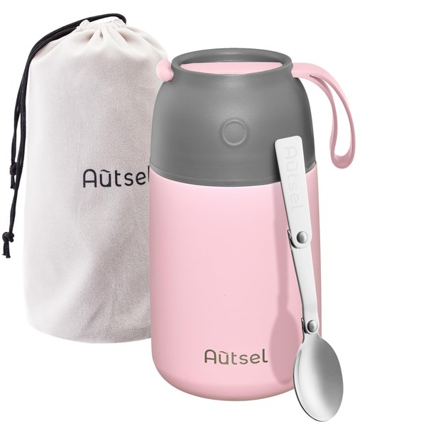 Autsel Food Flask for Hot Food 700ml Thermal Lunch Box,