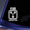 Bargain Max Decals Flux Capacitor Sticker Decal Notebook Car Laptop