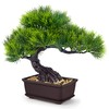 Der Rose 8'' Artificial Bonsai Tree Small Fake Potted Plants