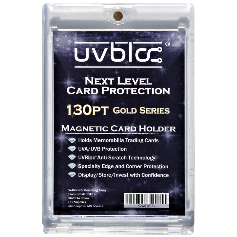 UVBLOC One Touch Card Holder 130pt Magnetic Baseball Jersey Patch