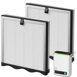 JF239 Replacement Filter for JF239 & JF268 Air Puri-fier, True HEPA 13 Filters for Home Large Room Up to 1100ft², 3-in-1 High Efficiency, Activated Carbon for Dust, Pollen, Smoke, Pet Odors, 2 Pack