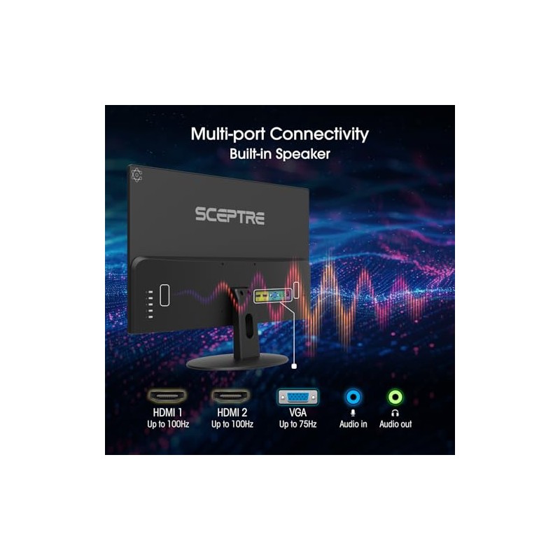 New! Sceptre 24-inch Prime Monitor 100Hz 100% sRGB HDMI x2