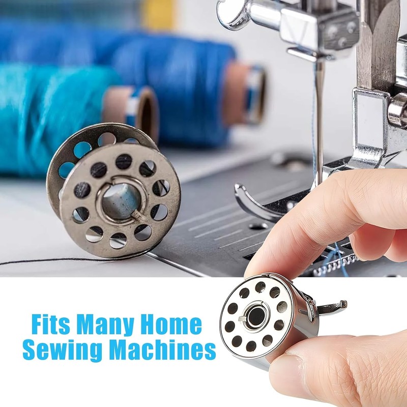 SHSHbuy Bobbins Sewing Machine, 4 Pieces Sewing Machines Bobbin Case