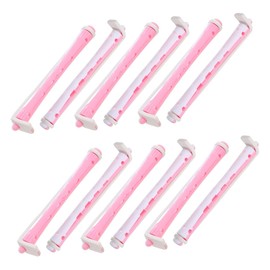 Beavorty 24pcs Flexible Perm Rods Curling Tools for Diy Hair Styling Heatless Curls Suitable for Home and Salon Use Easy to Operate No Damage to Hair