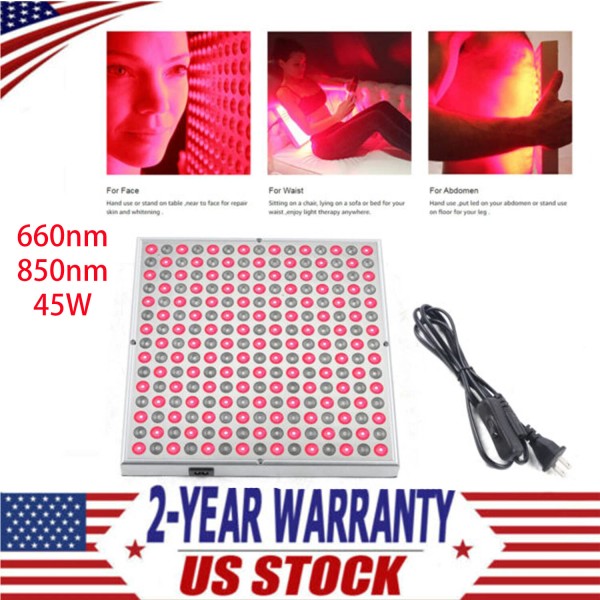 Unbranded Red Near Infrared LED Anti Aging Therapy Light Panel