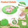 Yuntau 8 Pcs Kids Floor Cushions for Classroom Flexible Round
