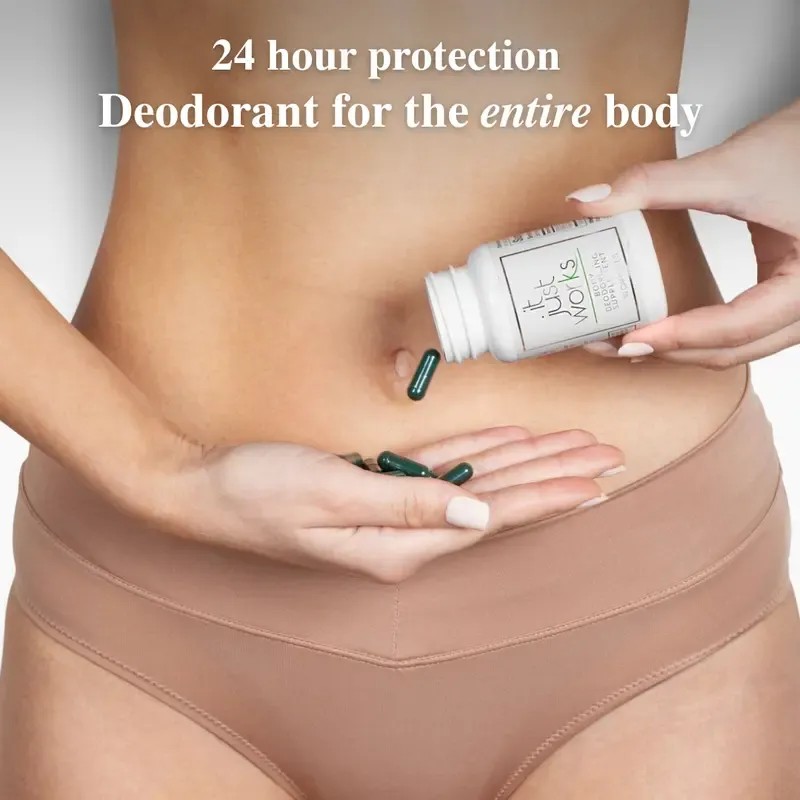 It Just Works Natural Deodorant Supplement for Complete Body Freshness