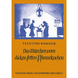 The tale of the thick, fat pancake: Music for a shadow play. speakers, 7 voices, children's choir (SSA), soprano recorder and Orff-instruments. Partition.
