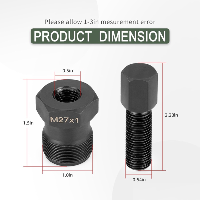 M27x1.0 L.H Flywheel Puller Remover Tool for Yamaha Banshee 350