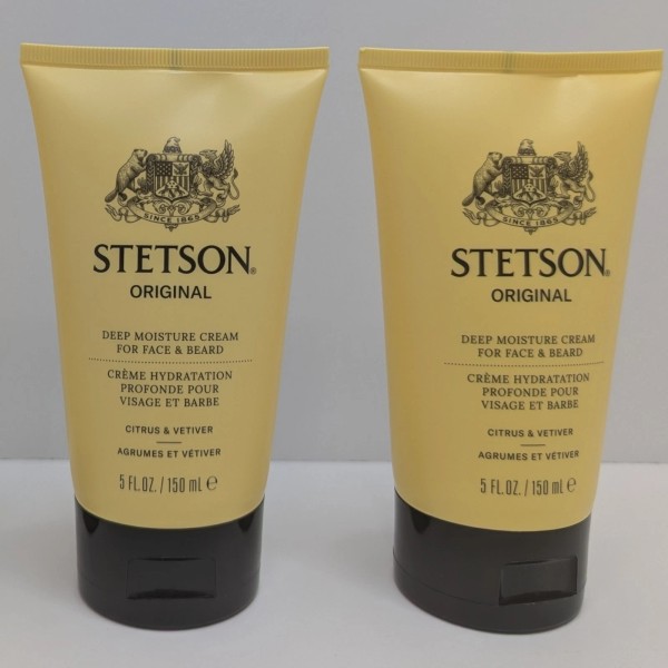 Stetson 2x Stetson Face & Beard Wash 5oz Citrus Vetiver