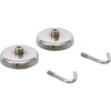 BGS Diy 79913 | Magnetic Hook Set | round |